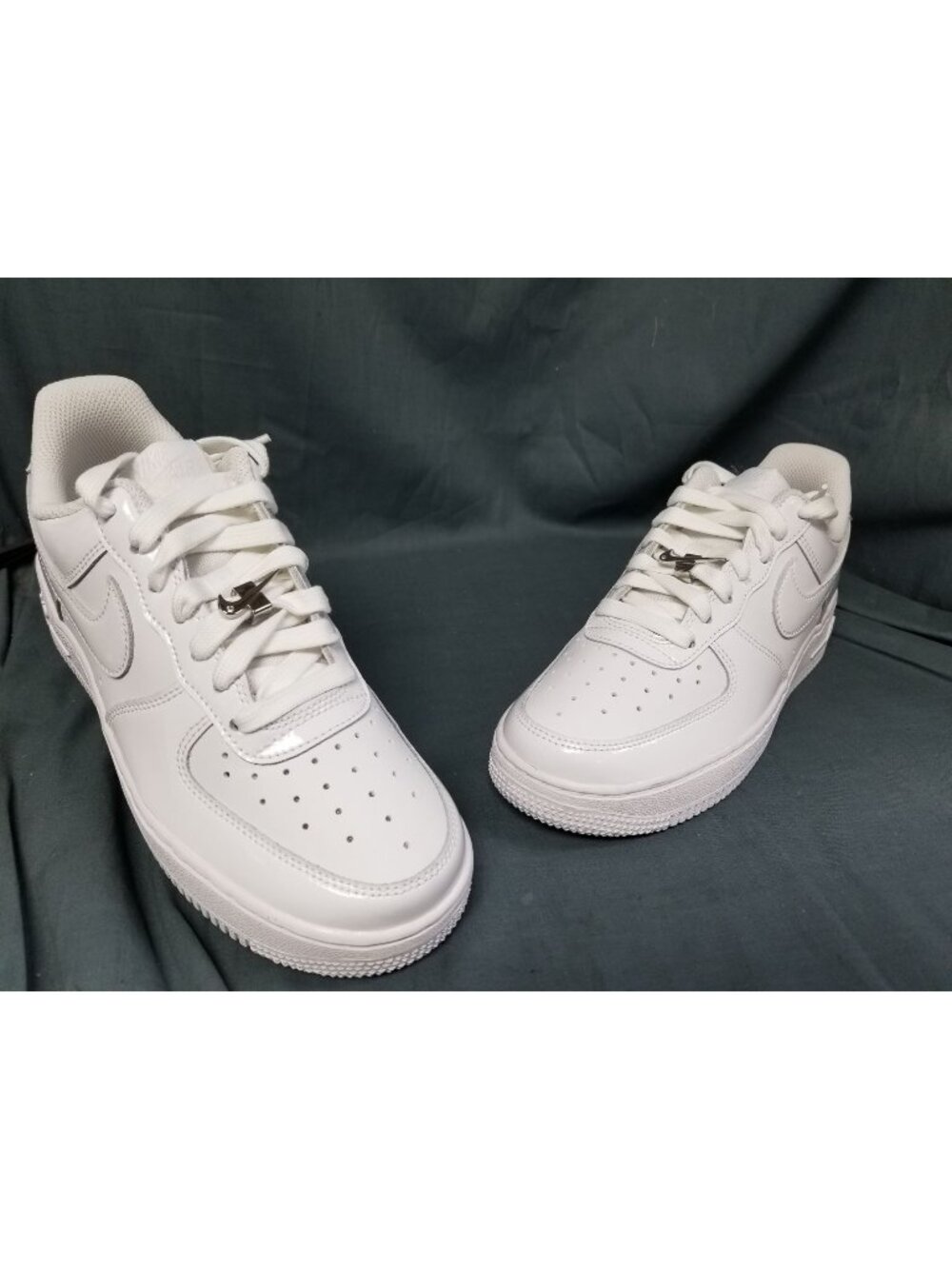 Nike Air Force 1 Low '07 Patent White IR5450 100 Women's Size 9 NEW NO BOX!